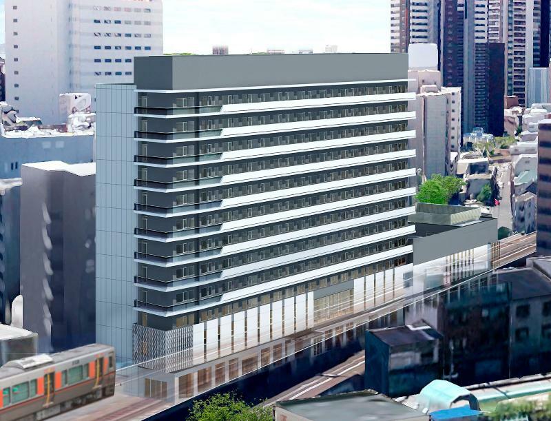 Hotel Hanshin Annex Oszaka Kültér fotó